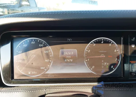 2016 Mercedes-Benz S 550 4Matic из США, поврежденный, VIN WDDUG8FB4GA253711